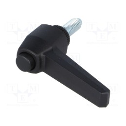 1 pcs x ELESA+GANTER - 141311 - Lever, adjustable, Thread len: 16mm, Lever length: 50mm
