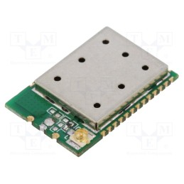 1 pcs x RADIOCONTROLLI - RC-CC1310-434 - Module: RF, 433.92MHz, GPIO,I2C,I2S,JTAG,SSI x2,UART, -124dBm