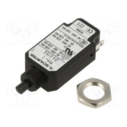 1 pcs x SCHURTER - 4400.0468 - Circuit breaker, 0.15A, MCB