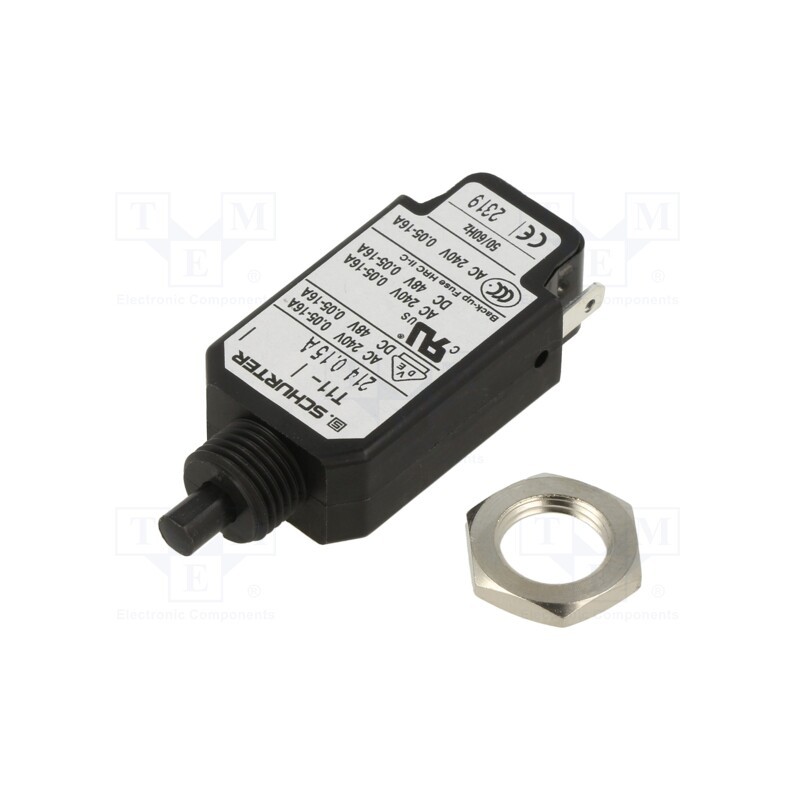 1 pcs x SCHURTER - 4400.0468 - Circuit breaker, 0.15A, MCB