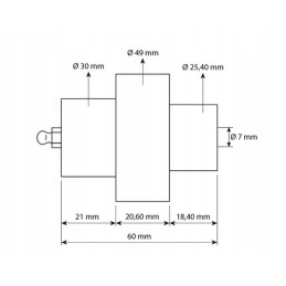 Front axle stub pin 04317536 case Fendt