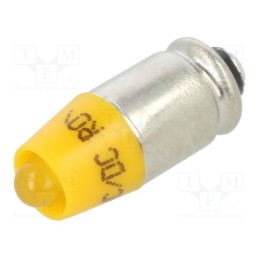 1 pcs x CML INNOVATIVE TECHNOLOGIES - 1512535UY3 - Indicator: LED, S5,7s,T1-3/4, yellow, plastic, 24VAC, 24VDC, 3mm