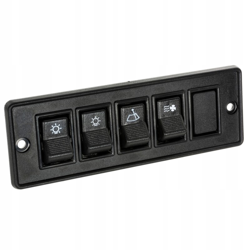 Switch panel with Ursus Zetor switches