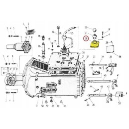 Gear lever bearing c 330