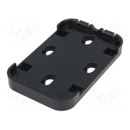 1 pcs x ELATEC - SNAP IN HOLDER, BLACK - Holder, 95x60mm, ABS, black