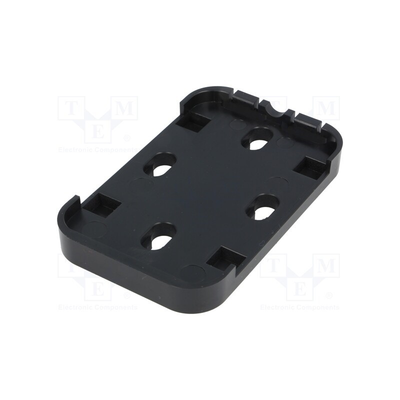 1 pcs x ELATEC - SNAP IN HOLDER, BLACK - Holder, 95x60mm, ABS, black