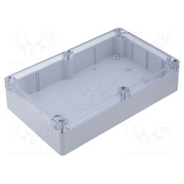 1 pcs x GAINTA - G218C - Enclosure: multipurpose, X: 146mm, Y: 222mm, Z: 55mm, polycarbonate