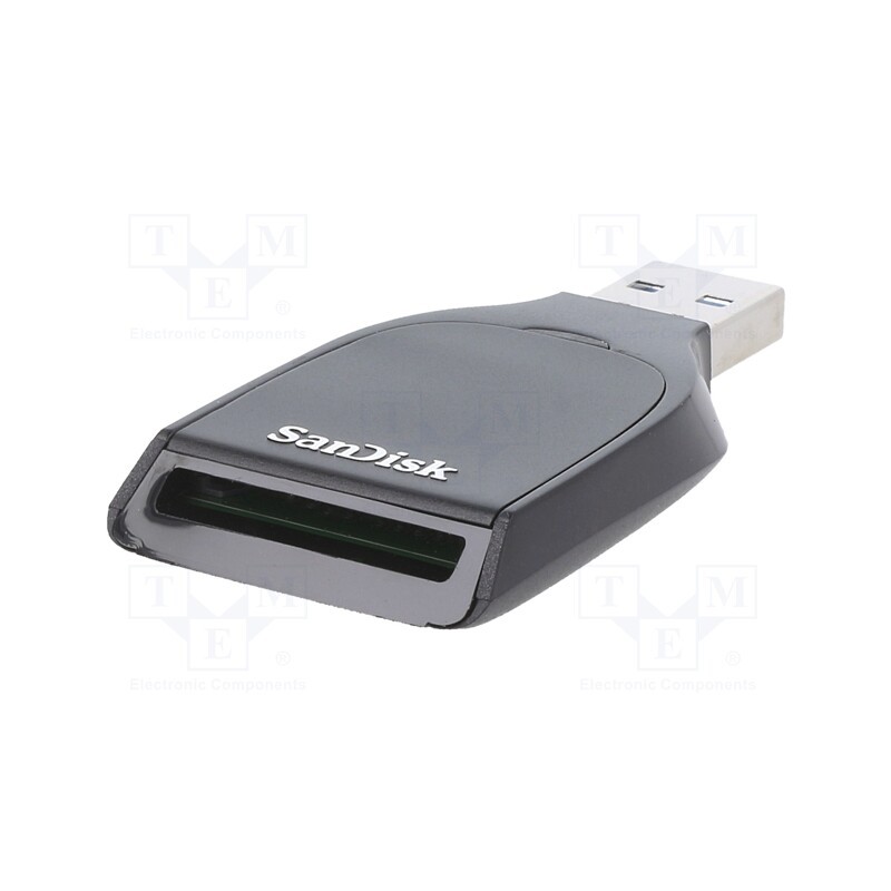 1 pcs x SANDISK - SDDR-C531-GNANN - Card reader: memory, USB A, USB 3.0, SD,SDHC,SDXC, black
