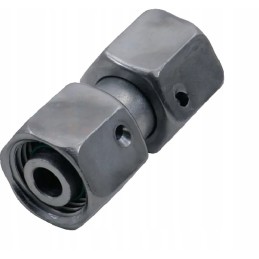 Snv12l straight connector with nuts m18x1 5 12l