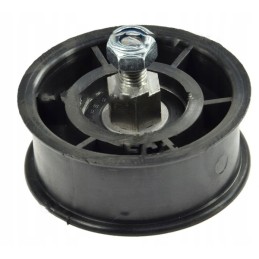 Complete plastic tensioner roller for combine harvester