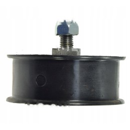 Complete plastic tensioner roller for combine harvester