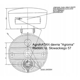 Complete plastic tensioner roller for combine harvester
