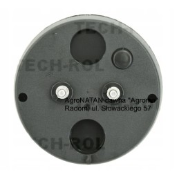 Complete plastic tensioner roller for combine harvester