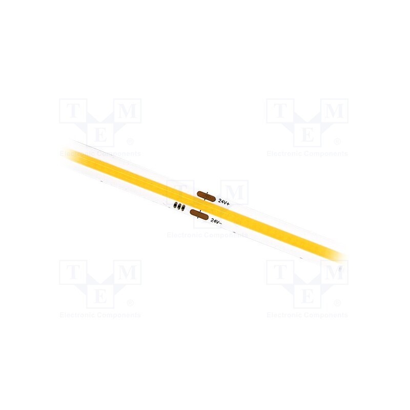 1 m x IPIXEL LED - S008480ZC1LZ (COLD WHITE IP20) - COB LED tape, white cold, 24V, LED/m: 480, 8mm, white PCB, IP20