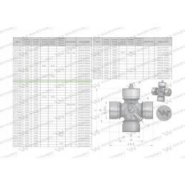 Shaft crosshead 27x62, lubrication on motogen bearing