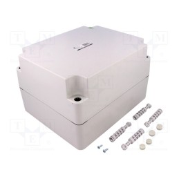 1 pcs x ELEKTRO-PLAST NASIELSK - 2721-00 - Enclosure: multipurpose, X: 220mm, Y: 270mm, Z: 168mm, INDUSTRIAL