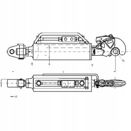 Upper hydraulic connector cat 3 9t 3phgca7vs 2000