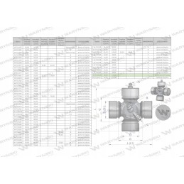 Shaft crosshead 38x105 80 motogen side lubrication