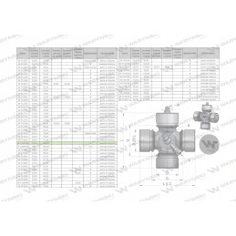 Shaft crosshead 30x106 30 motogen side lubrication