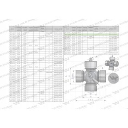 Shaft crosshead 32x106 30 motogen side lubrication