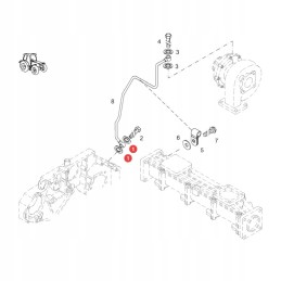 Fendt f934201090160 cable washer original