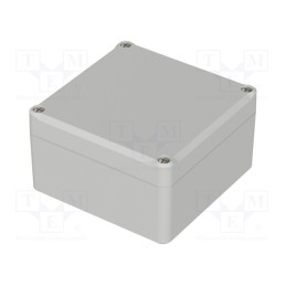 1 pcs x BOPLA - 62212000 - Enclosure: multipurpose, X: 100mm, Y: 100mm, Z: 57mm, EUROMAS II