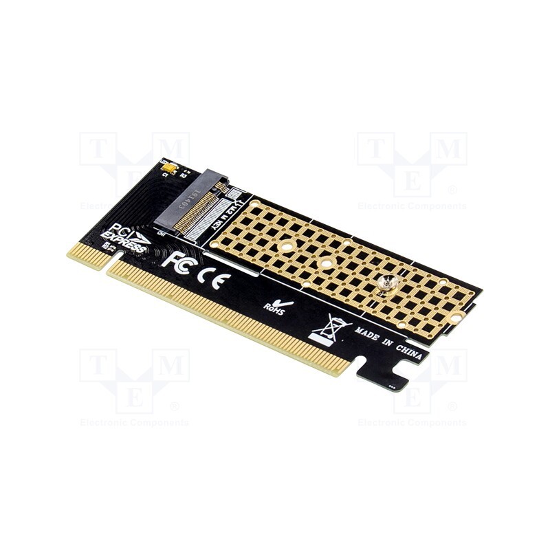 1 pcs x DIGITUS - DS-33171 - PC extension card: PCIe, M.2 (M key), 6Gbps