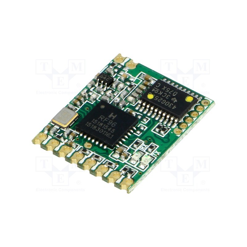 1 pcs x HOPE MICROELECTRONICS - HM-TRLR-S-433 - Module: transceiver, RF, FSK,GFSK,LoRa,OOK, 433.92MHz, RS232,UART