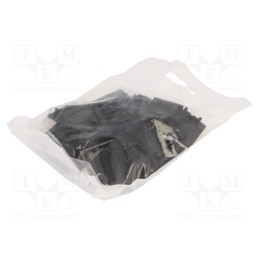 1 pcg x TOPMET - V4880002 - Cap for LED profiles, black, 20pcs, ABS, VARIO30-02