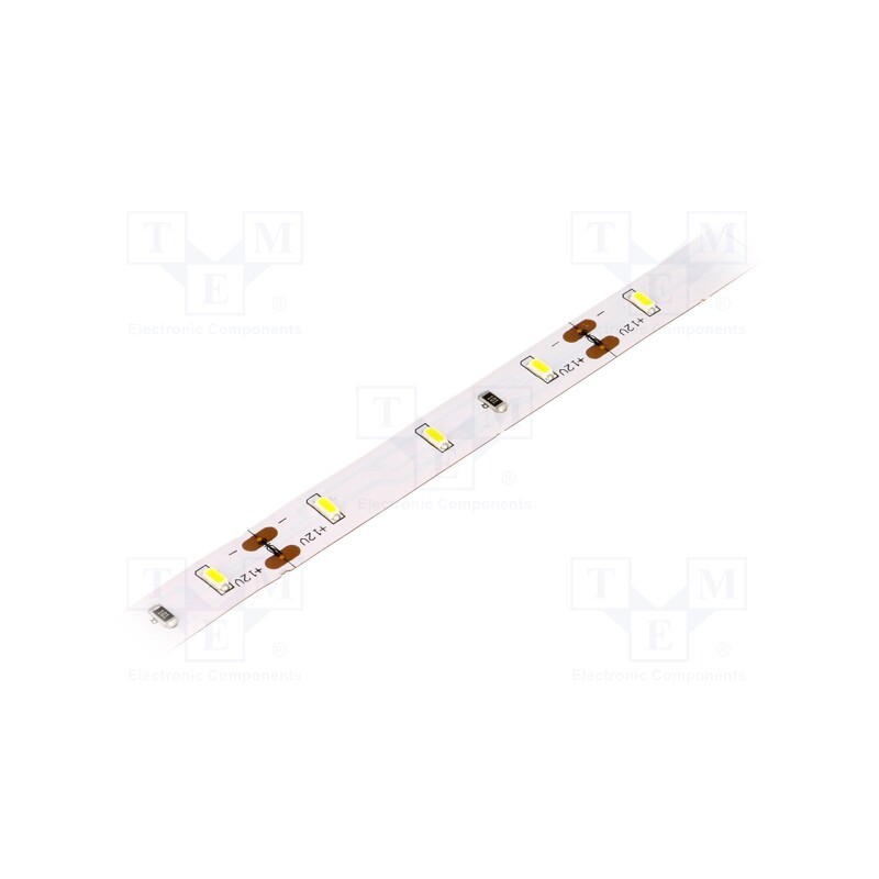 1 m x LUCKYLIGHT - LS-3014WW60RN - LED tape, white warm, 3014, 12V, LED/m: 60, 8mm, IP20, 120°, 6W/m