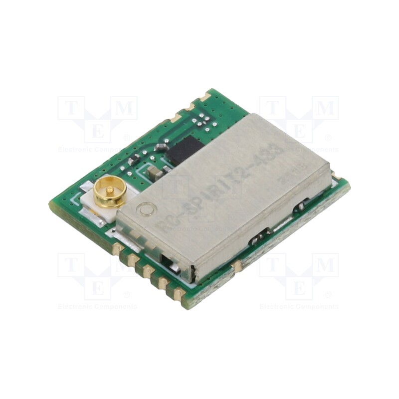 1 pcs x RADIOCONTROLLI - RC-SPIRIT2-433 - Module: RF, RF transceiver, ASK,FSK,GFSK, 433.92MHz, GPIO,SPI