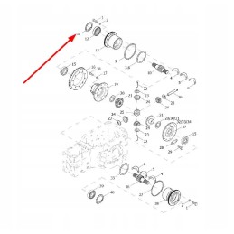 Gbt893 1 80 seger ring 75 x 2 5