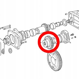 Drive sprocket 33z new holland case fiat