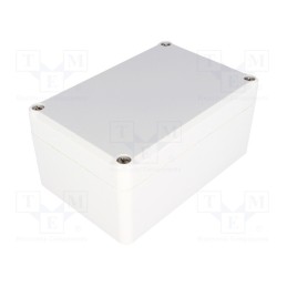 1 pcs x BOPLA - 62215000 - Enclosure: multipurpose, X: 80mm, Y: 120mm, Z: 57mm, EUROMAS II, grey