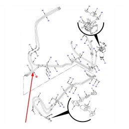71410715 fuel system hose