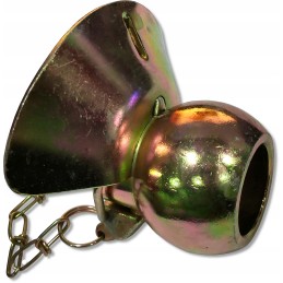 Lifting arm ball 64x37x12 mm with flange