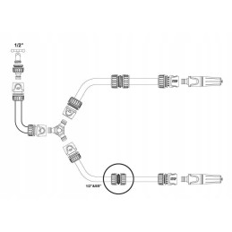 Hose connector 1 2 teger motogeneric