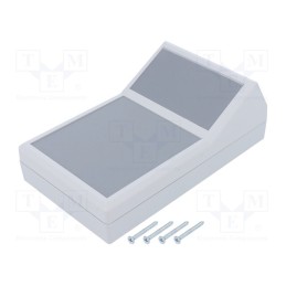 1 pcs x TEKO - 690.5 - Enclosure: desktop, TENCLOS PULPIT, X: 85mm, Y: 145mm, Z: 55mm, ABS