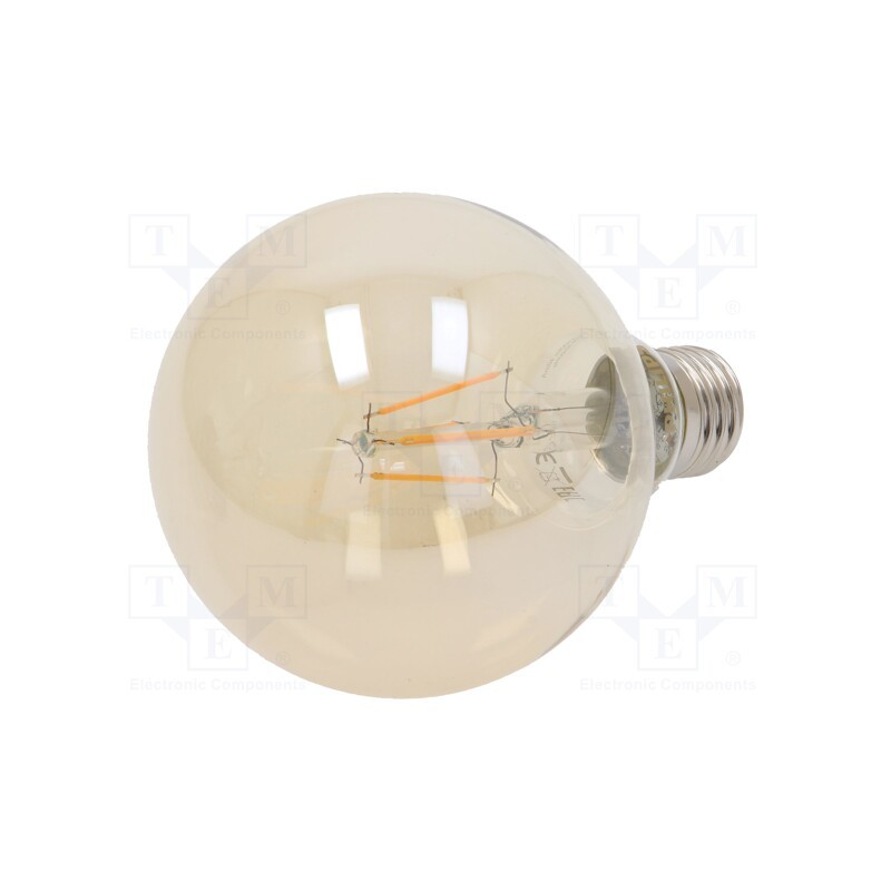 1 pcs x PHILIPS - 8718699673604 - LED lamp, warm white, E27, 230VAC, 400lm, P: 4W, 2500K, CRImin: 80