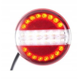 28LED combination rear lamp, 2 functions, homologation