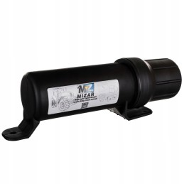 Document tube container for agricultural machinery