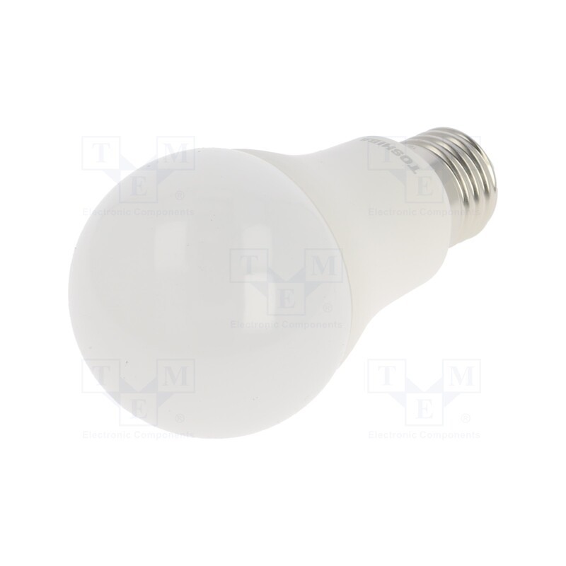 1 pcs x TOSHIBA LED LIGHTING - DELS-BL44011B2DE51 - LED lamp, neutral white, E27, 230VAC, 1055lm, 11W, 180°, 4000K