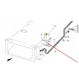 666865 1 hydraulic hose holder