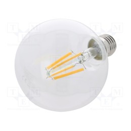 1 pcs x TOSHIBA LED LIGHTING - DELS-FEW48P527AE11 - LED lamp, warm white, E27, 230VAC, 1055lm, 8.5W, 270°, 2700K