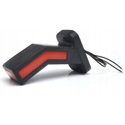 LED front and rear marker lamp and left position lamp