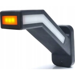 LED front and rear marker lamp and left position lamp