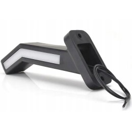 LED front and rear marker lamp and left position lamp