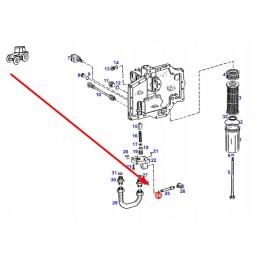 X548826400000 o-ring 10 x 2 5
