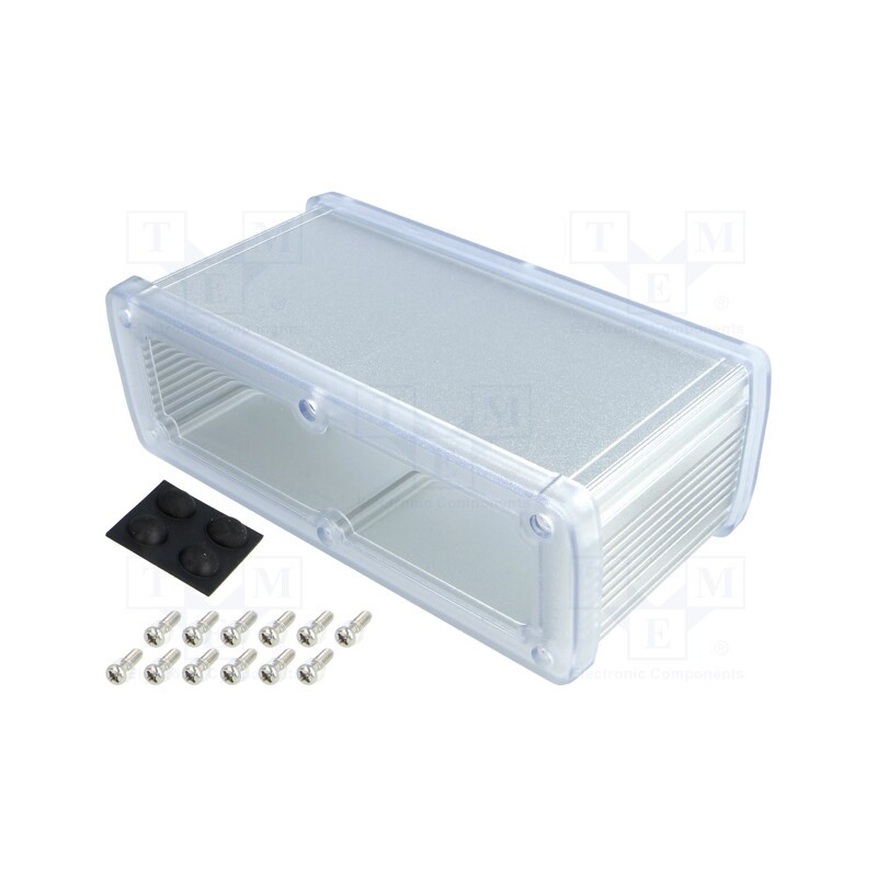 1 pcs x GAINTA - ALUG708SR080-C -AS - Enclosure: multipurpose, X: 177.6mm, Y: 89mm, Z: 61.1mm, aluminium