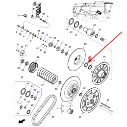 La320743050 washer r 70 5 88 9 x 6mm